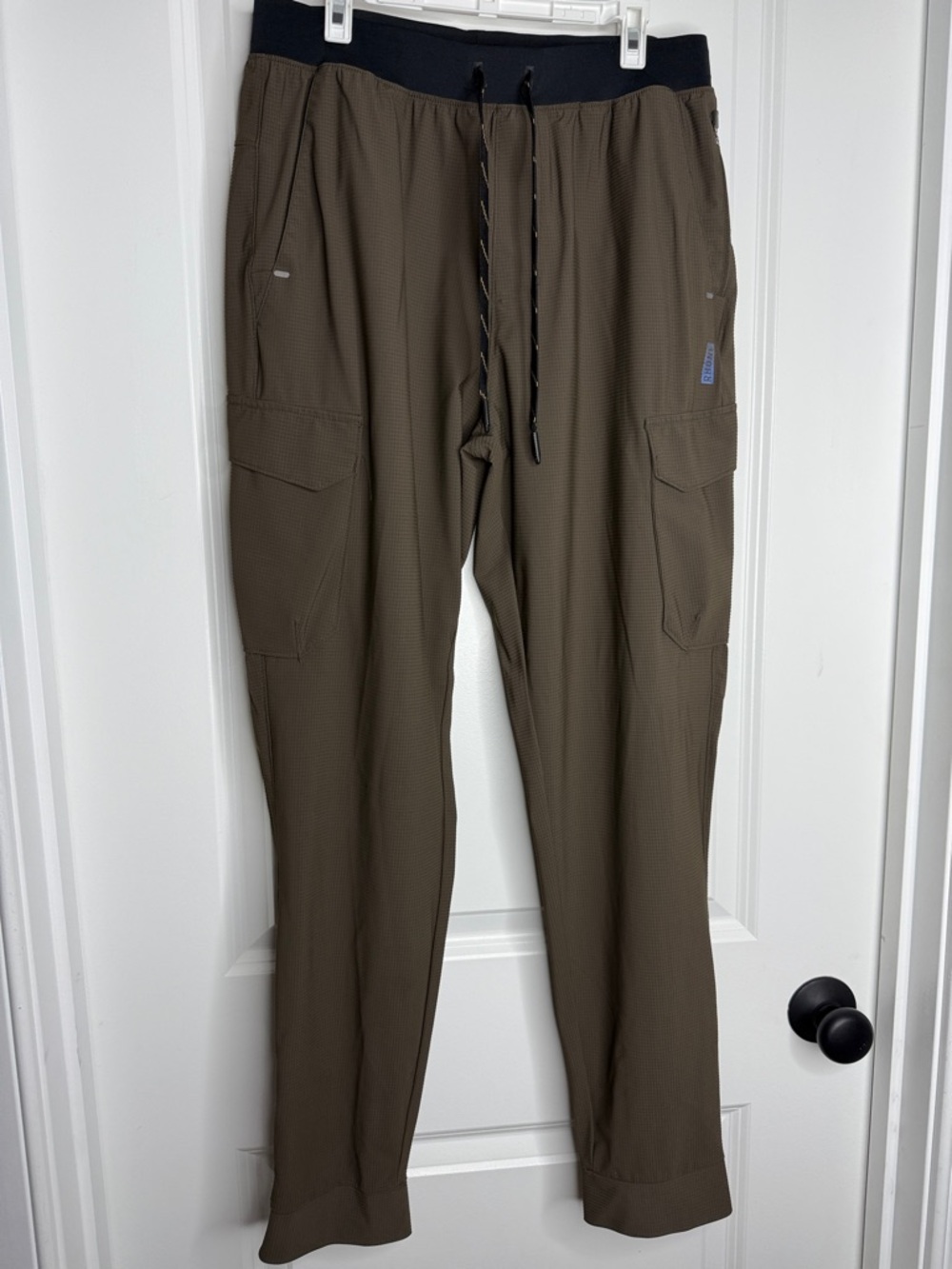 RHÔNE Men's Olive Green Cargo Jogger Pants L NWOT